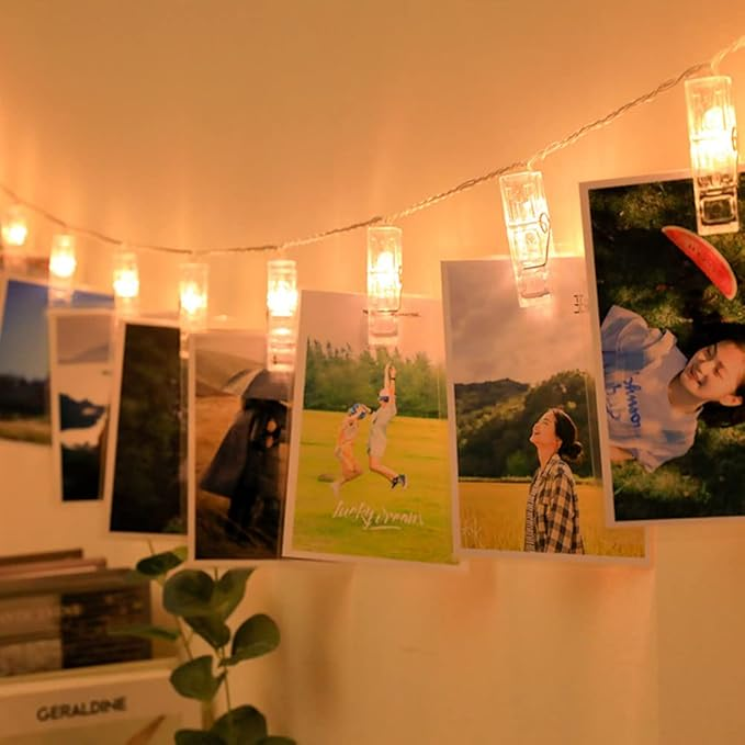 Photo Clip Holder LED String Light